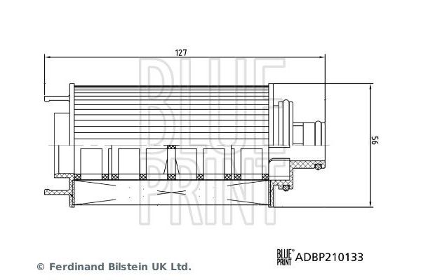 Yağ Filtresi  BLUE PRINT ADBP210133