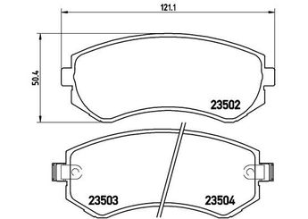 Fren Disk Balata Ön BREMBO P 56 039  410602N290 410602N390 410602N392 4106034Y90 410603N390 4106040F90 4106040F91 4106040F92 4106040F93 4106040F94 4106054C91 4106057C90 4106057C91 4106062Y90 4106075F90 44060VB190 44060VB191 44060VB290 44060VC090 AY040NS010 AY040NS030 AY040NS836 AY040NS910 AY040NS911 D10602N290 D10602N390 D10603N390 D106040F90 D106040F91 D106M2N290 D106M40F25 D106M40F94 D106M40F94VW D106MN2288 D4060VC090 D4060VS21A DA06M2N290 DA06M40F25