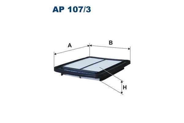 Hava Filtresi  Hyundai i10 (PA)(09.2007->)  FILTRON AP 107/3
