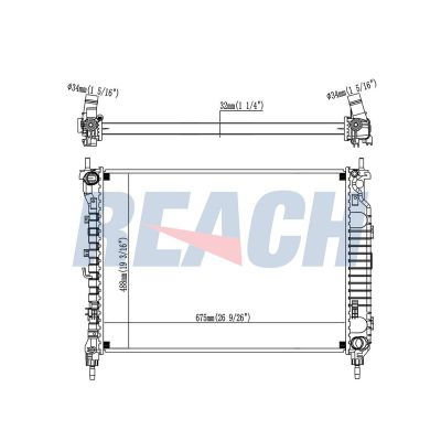 Su Radyatörü  VEKA 16-4458B