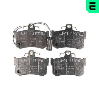 Fren Disk Balata Ön OPTIMAL BP-09498