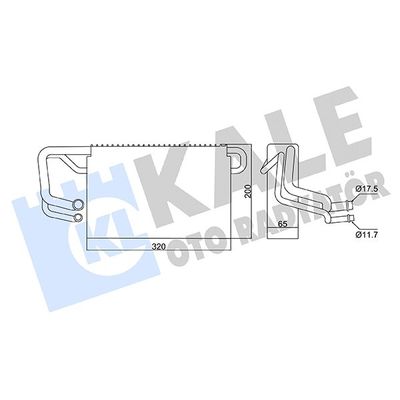 Klima Radyatörü  KALE 359860