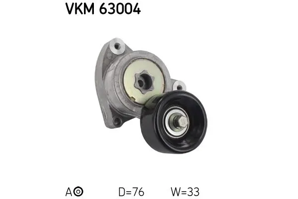 Vantilatör Kayış Gergi Rulmanı  SKF VKM 63004