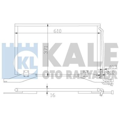 Klima Radyatörü  KALE 392800