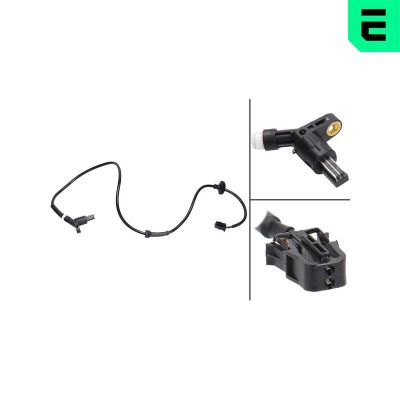 Abs Sensörü Arka Sağ veya Sol Volkswagen Polo III 2/4 Kapı (6N2)(10.1999->2001)  OPTIMAL 06-S139