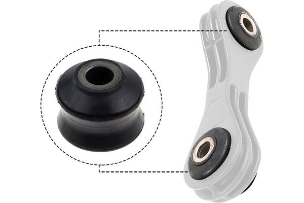 Viraj Demir Askı Rotu Ön Sağ veya Sol Volkswagen Golf IV (1J1)(10.1997->2004)  RAPRO 52334