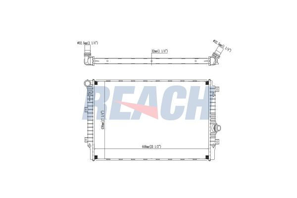 Su Radyatörü  MANDO HC253101C600