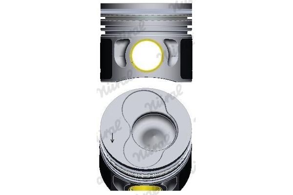 Piston (80.01MM-0.50)  GOETZE 87-72162-050