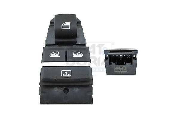 Cam Açma Düğmesi Arka Sağ veya Sol BMW 5 Serisi Gran Turismo (F07)(11.2009->)  WENDERPARTS BA61319352183