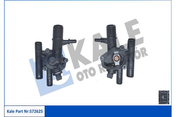Termostat Gövdesi  Renault Scenic RX4 (JA0)(06.2000->)  KALE 572625