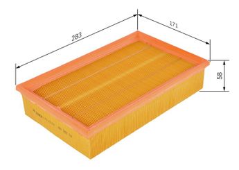 Hava Filtresi  BOSCH 1 457 433 607  A1110940004 1110940004 111 094 00 04 A 111 094 00 04