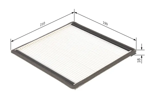 Polen Filtresi  Citroen Xantia Break (01.1998->)  BOSCH 1 987 432 021