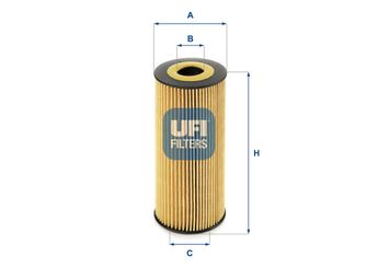 Yağ Filtresi  UFI 25.198.00  9A110722400 9A1.107.224.00