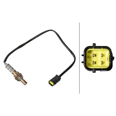 Oksijen (Lambda) Sensörü  Kia Shuma II (SPT)(2000->)  HELLA 6PA 358 221-111