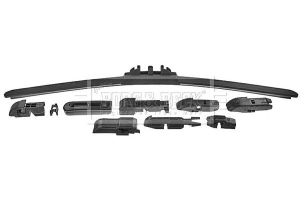 Silecek Süpürgesi Ön Muz Tip 580/450 mm - 23/18 inç Alfa Romeo Brera (177)(2005->)  SILBAK SB2318A