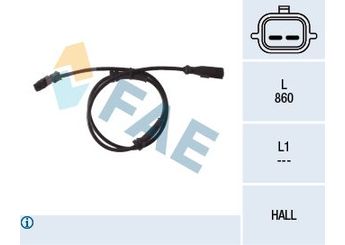 Abs Sensörü Arka Sağ veya Sol FAE 78120  8200416683 82 00 416 683