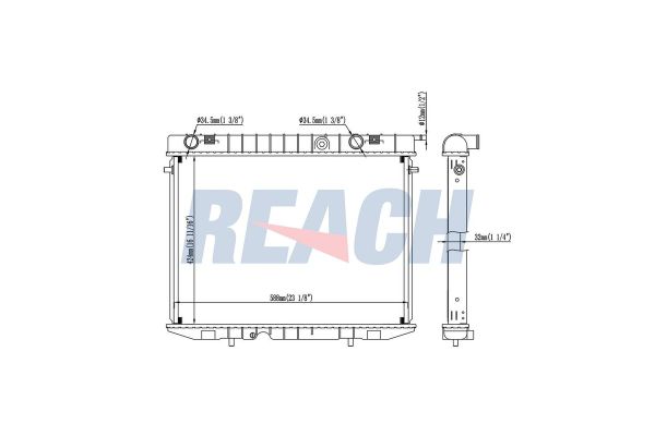Su Radyatörü  RADISEN RR 63244