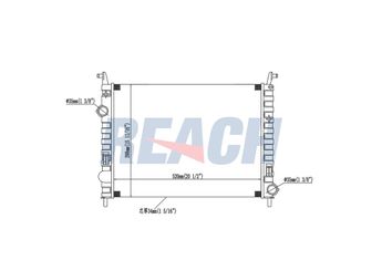 Su Radyatörü  ORİS 1804-4811  51718122 51806901