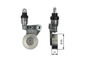 Vantilatör Kayış Gergi Rulmanı  GATES T39214  117502W200 117502W201 117502W202 11750-2W200 11750-2W201 11750-2W202 117502W203 11750-2W203 117502W20A 11750-2W20A 117502W20B 11750-2W20B 117502W20C 11750-2W20C 117502W21A 11750-2W21A 117502W21B 11750-2W21B 117502W21C 11750-2W21C