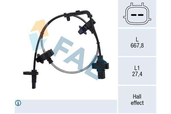 Abs Sensörü Ön Sağ Honda Civic Hybrid Sedan (FD3)(03.2006->)  MGA 33746