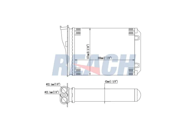 Kalorifer Radyatörü  MGA 81268