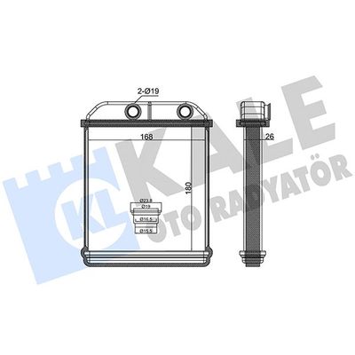 Kalorifer Radyatörü  VEKA 41-3000B
