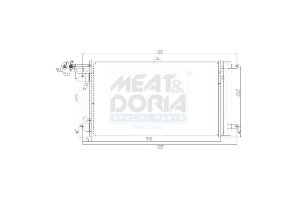 Klima Radyatörü  MGA 82152