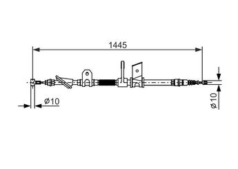 El Fren Teli Arka Sol BOSCH 1 987 477 623  60661488 60661488 60661488 60661488 60630812