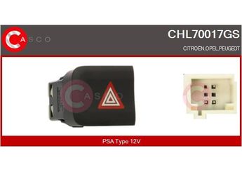 Dörtlü Flaşör Düğmesi  PSA ORJINAL 98170430ZD  