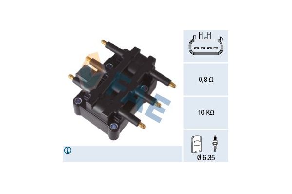 Ateşleme Bobini  Chrysler Grand Voyager (RT)(2008->)  HELLA 5DA 230 036-421