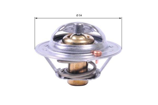 Termostat 82 °C  Hyundai i10 (IA)(10.2013->)  GATES TH41782G1