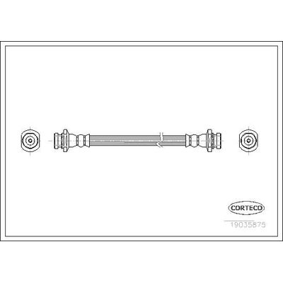 Fren Hortumu Arka Sağ veya Sol SWAPP 40636