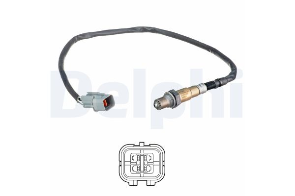 Oksijen (Lambda) Sensörü  Hyundai ix20 (JC)(2010->)  DELPHI ES21343-12B1