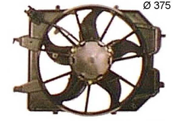 Radyatör Fan ve Motoru  MAHLE CFF 374 000S