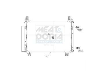 Klima Radyatörü  KRAFTVOLL 08060245  8846052110