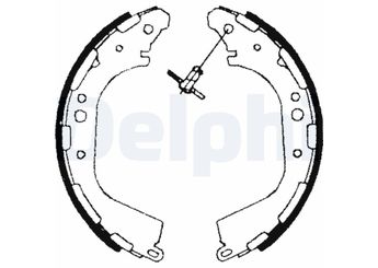 Fren Pabuçlu Balata Arka DELPHI LS1709  INFD40600W71A 440600W725 440600W726 440600W727 D40600W71A 44060-0W725 44060-0W726 44060-0W727 4406037G25 44060-37G25 4406037G26 44060-37G26 4406056G26 D40600W727 D4060-0W727 D4M600W71A