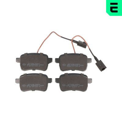 Fren Disk Balata Arka Alfa Romeo Giulietta (191)(2010->)  OPTIMAL BP-12554