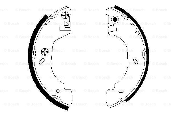 Fren Pabuçlu Balata Arka BRAXIS AC0008