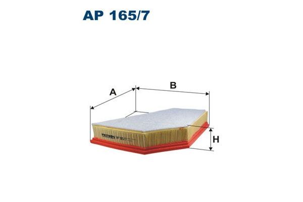 Hava Filtresi  Volvo V40 (03.2012->)  FILTRON AP 165/7
