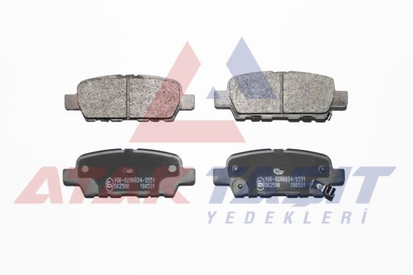 Fren Disk Balata Arka Nissan X-Trail (T30)(06.2001->)  AP 05P1862