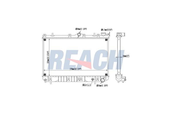 Su Radyatörü  BEHR CR 1084 000P