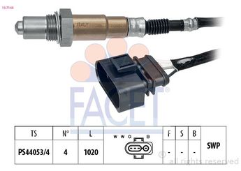 Oksijen (Lambda) Sensörü  FEBI BILSTEIN 21447  32906265 032 906 265 58906265A 058 906 265 A 32906265A 032 906 265 A 32906265B 032 906 265 B