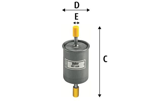 Yakıt Filtresi  Chevrolet Evanda (2005->)  VALEO 587028