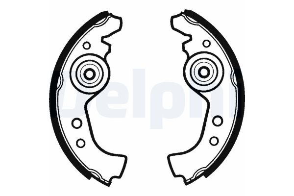 Fren Pabuçlu Balata Arka Fiat 126 (126)(1977->)  DELPHI LS1290