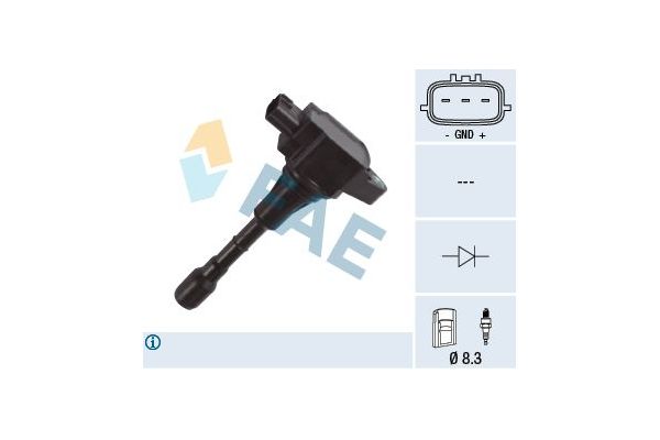 Ateşleme Bobini  Nissan 350 Z (Z33)(07.2003->)  SWAPP 10201