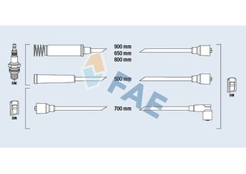 Buji Kablosu  SWAPP 50142  1612642 90295495 1612473 612482 90350551