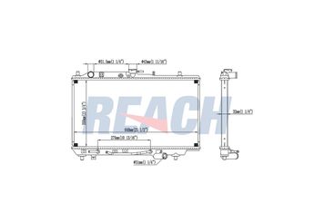 Su Radyatörü  ORİS BMZ008016  B54715200A B54715200C B54715200D B54715200B B54715200E