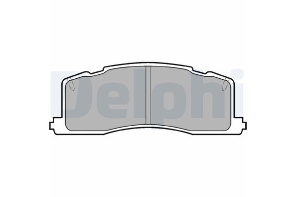 Fren Disk Balata Arka Toyota Previa (TCR10/11)(1990->)  DELPHI LP943