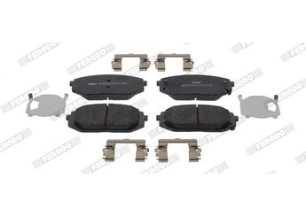 Fren Disk Balata Ön FERBE 00240  58101GIA60 58101-GIA60 58101N7A10 58101-N7A10 58101N9A10 58101-N9A10