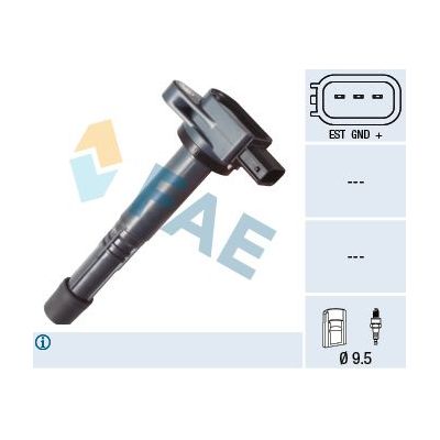 Ateşleme Bobini  Honda Civic HB (EU)(01.2001->)  BSG 35-835-006